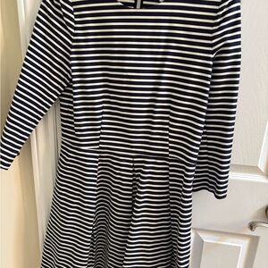 GAP Navy and White Striped Dress
